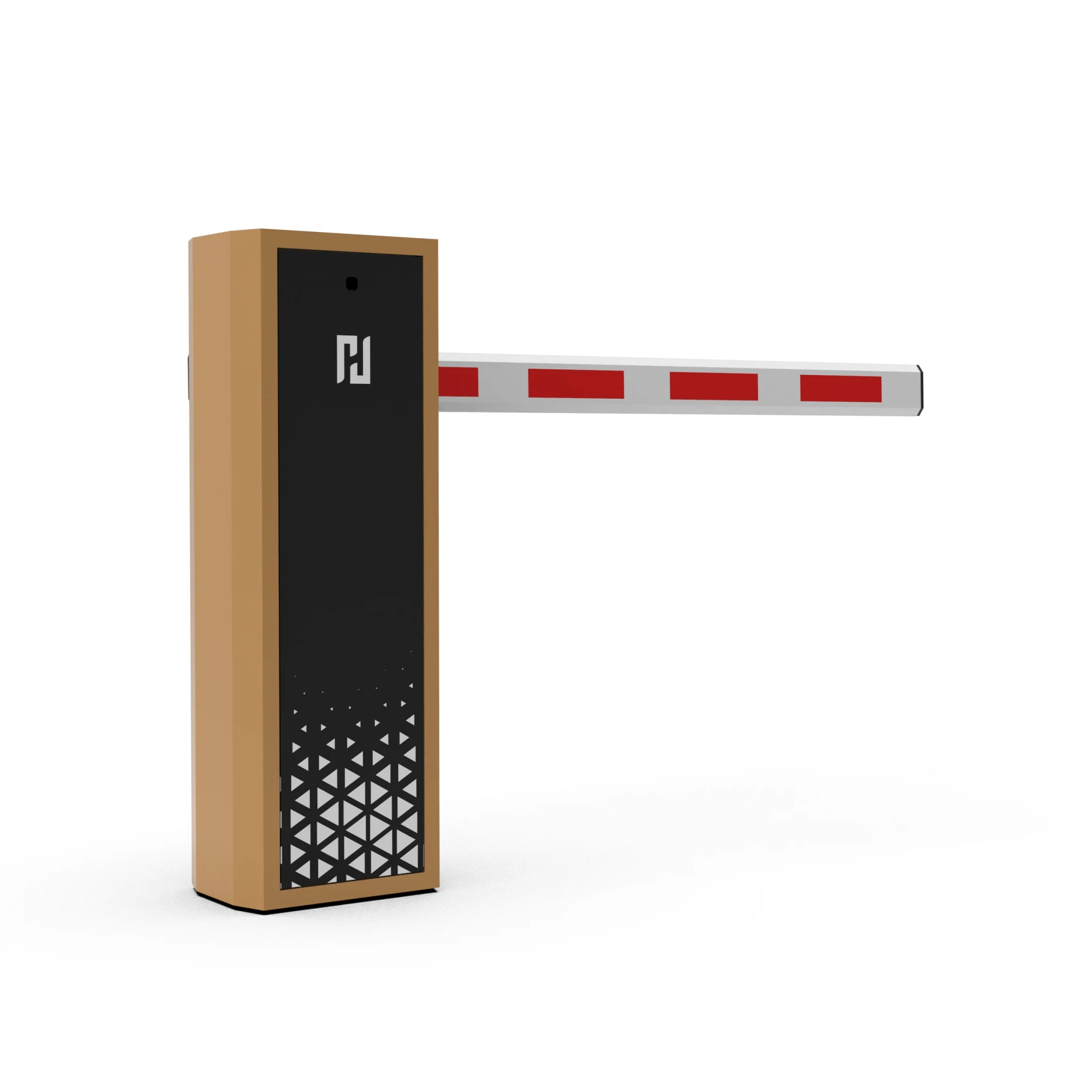 Versatile Automatic Folding-Arm Barrier for Traffic Control