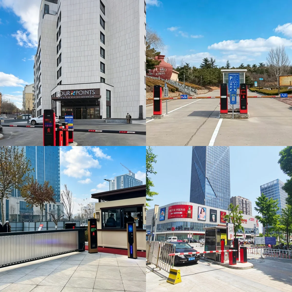 High-Speed Electric Boom Barrier with RFID / IC Card Access for Car Parks