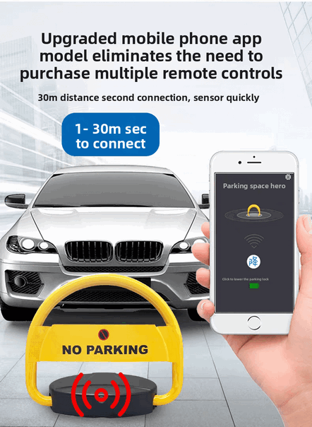 Modern Stainless Steel Automatic Smart Parking Space Lock