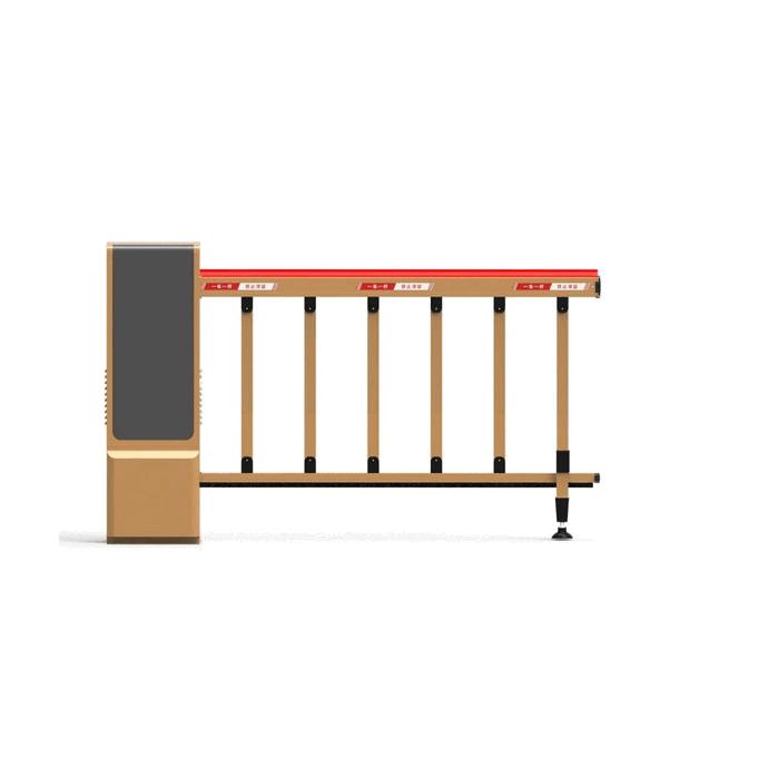 Intelligent Folding Boom Barrier with Advertising Lightbox