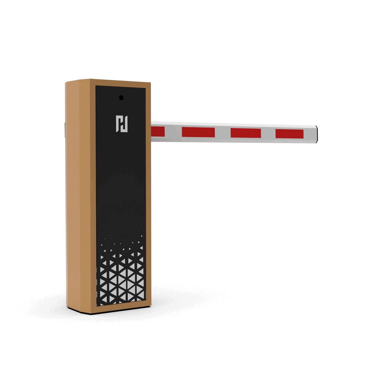 Multi-Functional Smart Boom Barrier with LED Traffic Signage